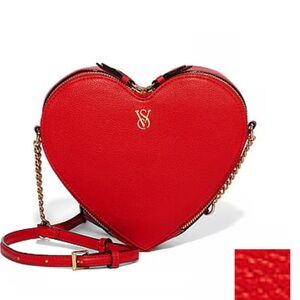 Victoria's Secret Red Heart Crossbody Bag